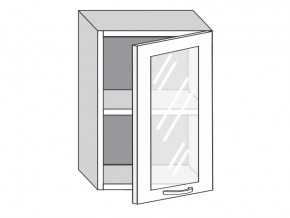 1.50.3 Шкаф настенный (h=720) на 500мм с 1-ой стекл. дверцей в Верхней Туре - verhnyaya-tura.magazinmebel.ru | фото