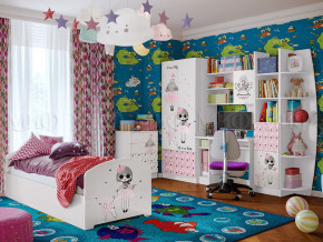 Детская комната Юниор-2 Мальвина в Верхней Туре - verhnyaya-tura.magazinmebel.ru | фото