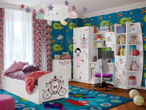 Детская комната Юниор-2 Принцесса в Верхней Туре - verhnyaya-tura.magazinmebel.ru | фото