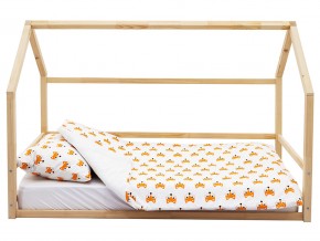 Детская кровать-домик Монтессори Svogen натура в Верхней Туре - verhnyaya-tura.magazinmebel.ru | фото - изображение 2