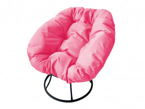 Кресло Пончик без ротанга розовая подушка в Верхней Туре - verhnyaya-tura.magazinmebel.ru | фото