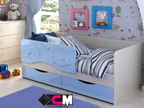 Кровать детская Алиса КР 812 голубая 1600 в Верхней Туре - verhnyaya-tura.magazinmebel.ru | фото - изображение 1
