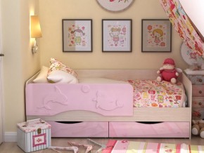 Кровать детская Алиса КР 812 розовая 1600 в Верхней Туре - verhnyaya-tura.magazinmebel.ru | фото - изображение 1