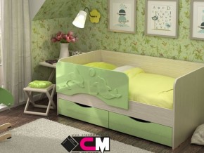Кровать детская Алиса КР 812 зеленая 1600 в Верхней Туре - verhnyaya-tura.magazinmebel.ru | фото - изображение 1