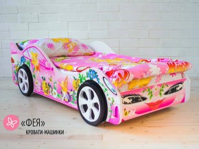 Кровать детская машина Фея в Верхней Туре - verhnyaya-tura.magazinmebel.ru | фото - изображение 2