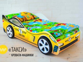 Кровать детская машина Такси в Верхней Туре - verhnyaya-tura.magazinmebel.ru | фото - изображение 2