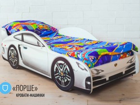 Кровать детская машинка Порше в Верхней Туре - verhnyaya-tura.magazinmebel.ru | фото