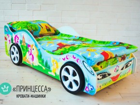 Кровать детская машинка Принцесса в Верхней Туре - verhnyaya-tura.magazinmebel.ru | фото - изображение 2