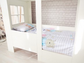 Кровать детская Теремок без ящика белая в Верхней Туре - verhnyaya-tura.magazinmebel.ru | фото - изображение 2