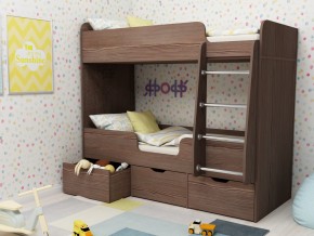 Кровать двухъярусная Малыш двойняшка бодега в Верхней Туре - verhnyaya-tura.magazinmebel.ru | фото