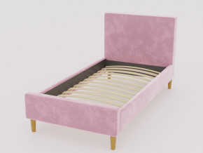 Кровать Линси 900 розовый в Верхней Туре - verhnyaya-tura.magazinmebel.ru | фото - изображение 1