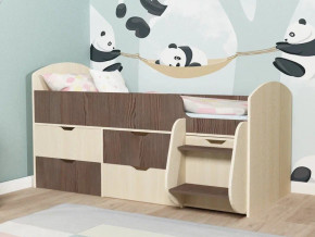 Кровать Малыш-7 Дуб-Бодега в Верхней Туре - verhnyaya-tura.magazinmebel.ru | фото - изображение 1