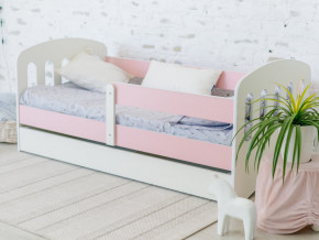 Кровать Малыш с ящиком розовый в Верхней Туре - verhnyaya-tura.magazinmebel.ru | фото - изображение 1