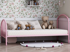Кровать металлическая Эвора-1 Розовый в Верхней Туре - verhnyaya-tura.magazinmebel.ru | фото