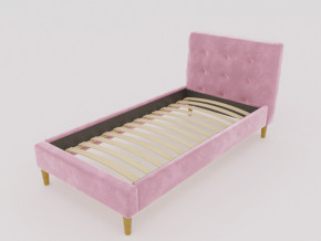 Кровать Пайли 900 розовый в Верхней Туре - verhnyaya-tura.magazinmebel.ru | фото