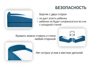 Кровать с ящиком Letmo морской (велюр) в Верхней Туре - verhnyaya-tura.magazinmebel.ru | фото - изображение 12