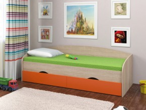 Кровать Соня 2 сонома-оранжевый в Верхней Туре - verhnyaya-tura.magazinmebel.ru | фото - изображение 1