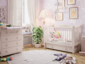 Кроватка детская белая Джулия в Верхней Туре - verhnyaya-tura.magazinmebel.ru | фото - изображение 2