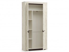 Шкаф для одежды 33.18 Лючия бетон в Верхней Туре - verhnyaya-tura.magazinmebel.ru | фото - изображение 2